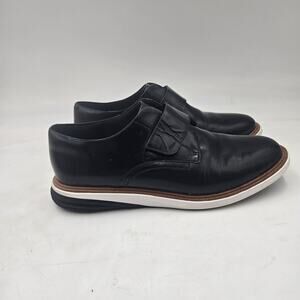 Cole Haan Womens Black Grand Evolution Slip On Patent Loafer Shoes Sz 6B Preppy